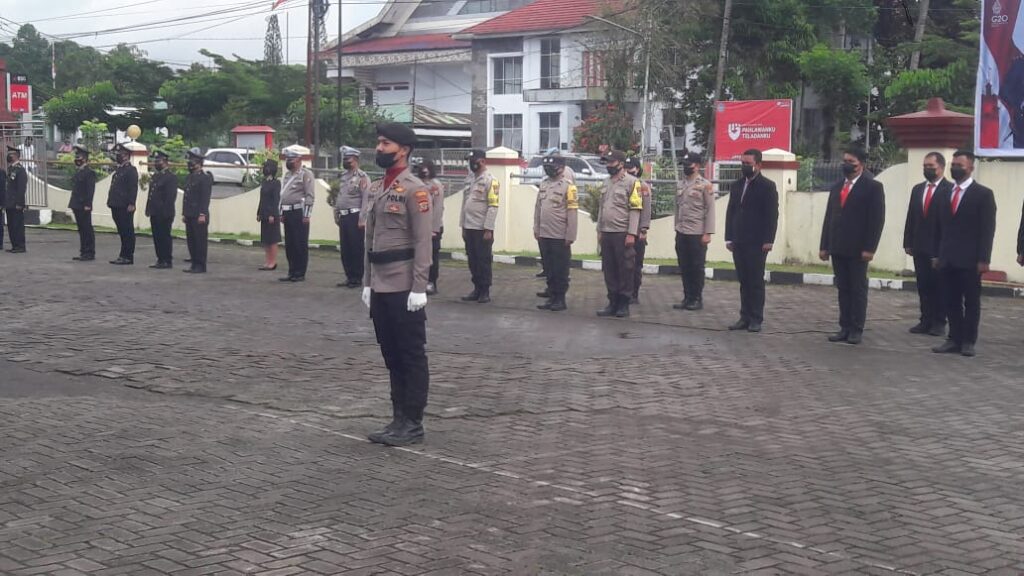 Upacara Peringatan Hari Pahlawan Tahun Di Mapolres Minahasa